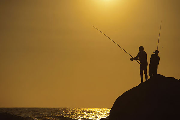 Silver Bay fishing